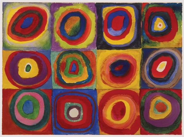 Kandinsky's concentric circles