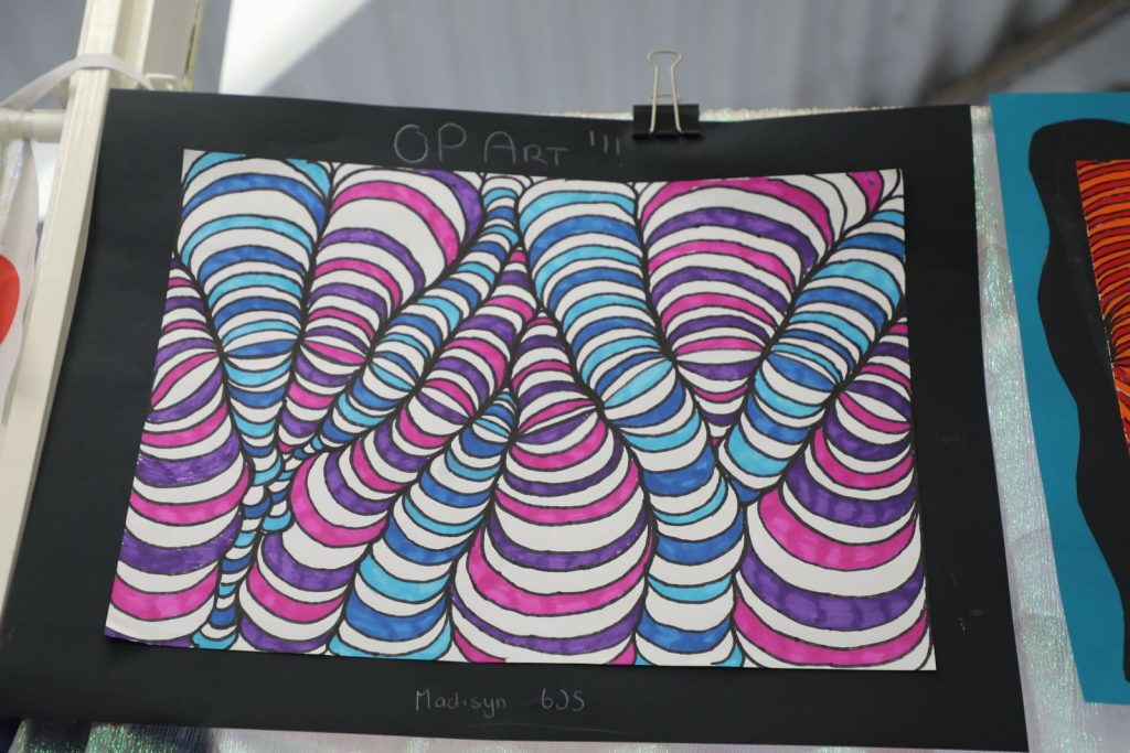 Worm Tunnels etc. – Great Op Art | TLPSART - The Love of Primary School Art